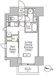 イプセ渋谷本町の物件間取画像